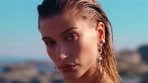 hailey bieber versace ad|Versace Fragrances Dylan Torquoise TV Spot, .